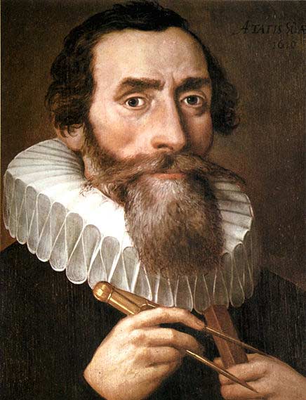 Kepler portrait painting