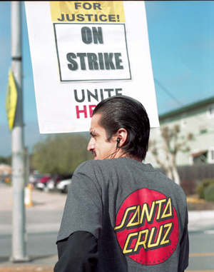 Young workers in Santa Cruz County have been gaining national attention for leading groundbreaking unionization efforts in the region, and now, new survey data show why that trend is likely to continue. Photo: Courtesy Steve McKay